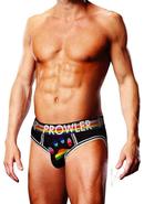 Prowler Black Oversized Paw Open Brief - Small -...
