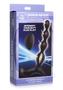 Zeus Shock Beads 80x Vibrating And E-stim Rechargeable Silicone Anal Beads With Remote Control
